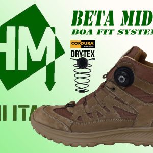 Тактичні черевики автошнурівка BETA MIDI