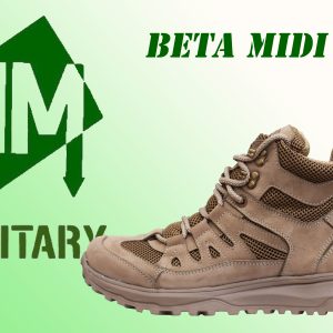 Тактичні літні черевики BETA MIDI SPE з нубуку та 3D сітки, підошва EVA