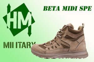 Тактичні літні черевики BETA MIDI SPE з нубуку та 3D сітки, підошва EVA